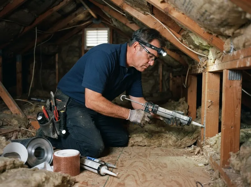 Attic Rodent Exclusion and Sealing in Roseville, CA