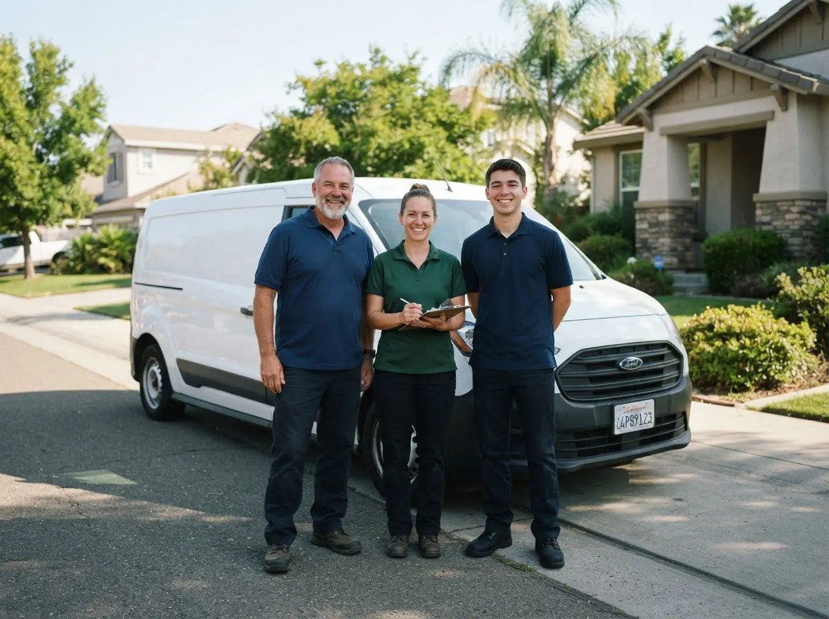 Precision Pest Care pest control services team in Roseville, CA